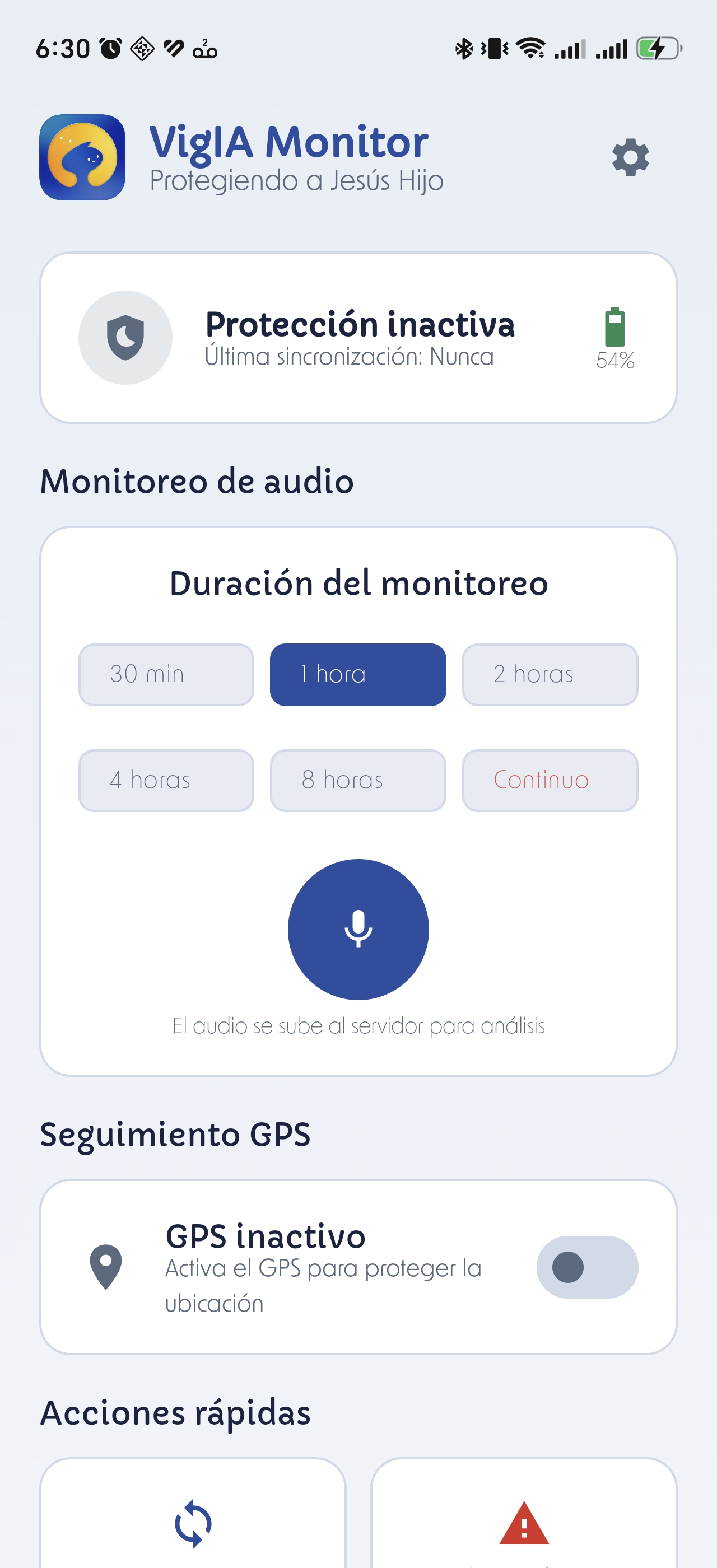 App móvil VigIA