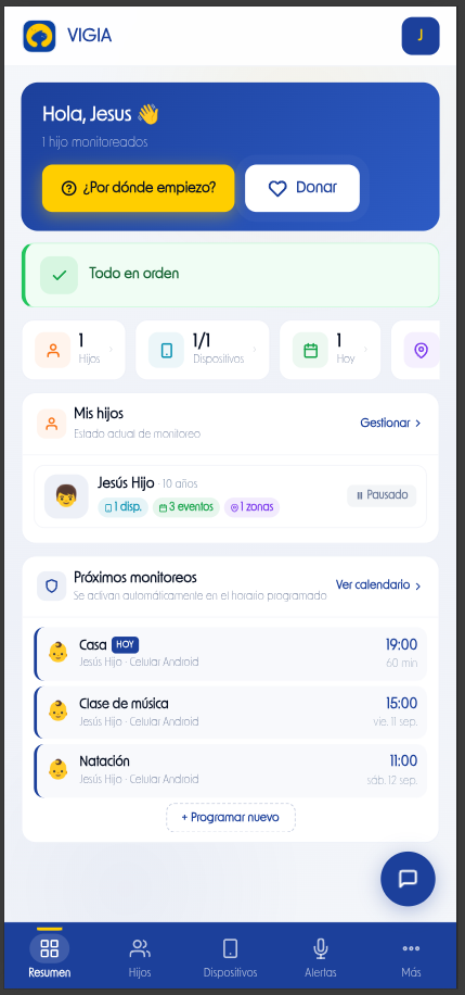 App móvil VigIA